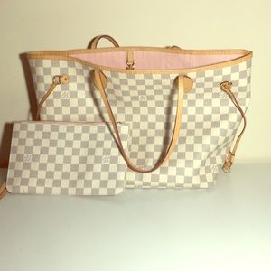 Louis Vuitton Neverfull Damier Azur Canvas❤️👌